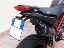 Kit Portatarga e Cover Ducati Hypermotard 1100 1100evo 796 Scarico Singolo -