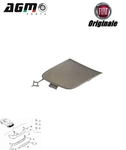 Tappo gancio traino - tappo, paraurti
