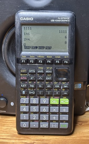 Casio 9750giii nero display - casio,