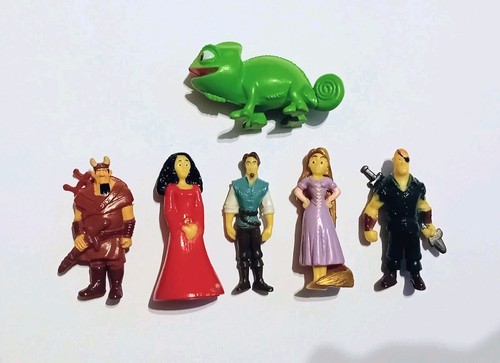 Set figurine rapunzel disney - set,