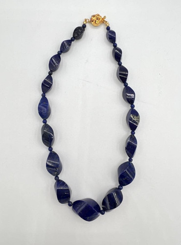 Collana lapislazzuli argento - lapislazzuli,