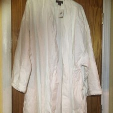 Accappatoio Nordstrom's Terry foderato in tessuto con cintura e tasche nuovo con etichetta taglia XL-XXL