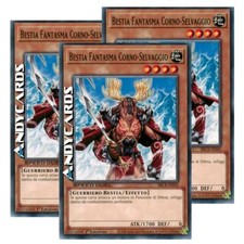 3x BESTIA FANTASMA CORNO-SELVAGGIO (SPEED DUEL) • Comune • SBCB IT045 • YUGIOH!