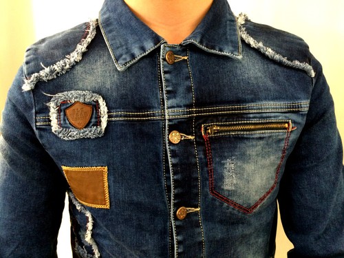 Jeans giacca camicia - giacca,