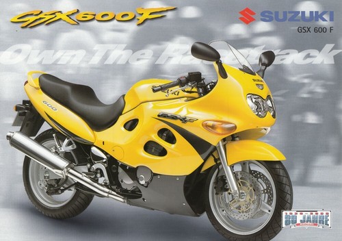 Suzuki gsx 600 depliant - p+,