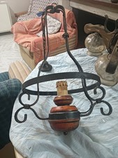 3 lampadari ferro battuto