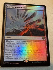 mtg foil Stormcarved Coast