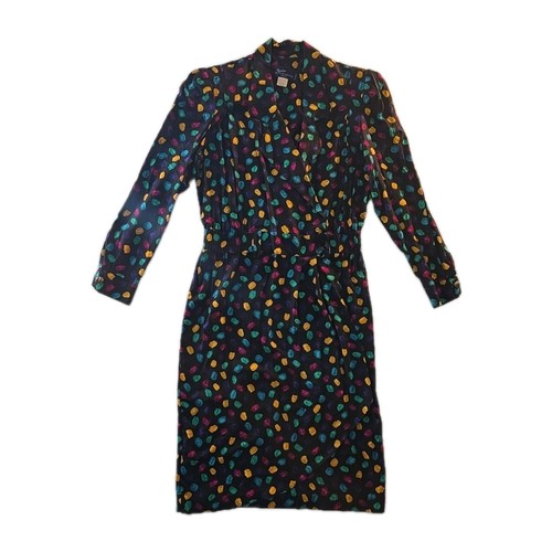 Abito midi vintage - nero, e