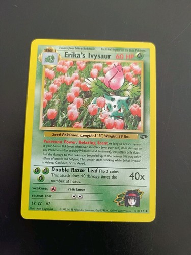 Erika ivysaur 132 - ivysaur, set
