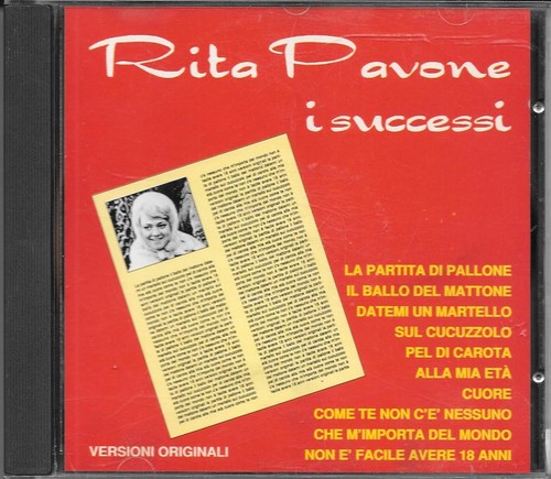 Rita pavone raro - rita, i