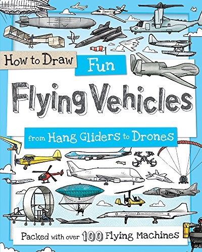 How draw fun flying - fun,