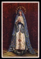 antica cartolina RELIGIOSA-MADONNA IMMACOLATA-CATANZARO