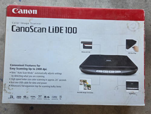 Canon canoscan lide - canon, 2400