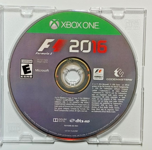 2016 xbox one - f1,