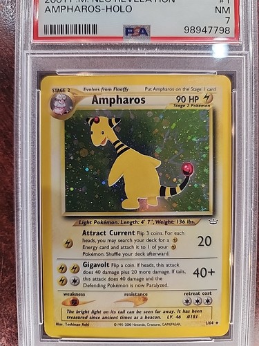 Ampharos neo revelation - neo,