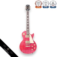 Chitarra Gibson Les Paul Standard anni '60 Figured Top traslucent fucsia