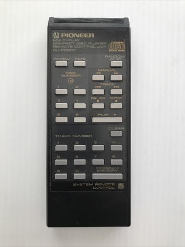 Pioneer pd007 telecomando - pioneer, cu-pd007