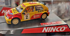 Slot car Ninco 50290 Citroen Saxo Super 1600 D.Sola scala 1/32 nuova in valigetta