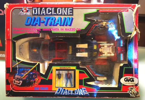 Dia train takara diaclone - train,