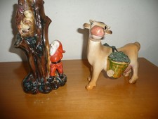 2 Vintage Ceramic Bottles