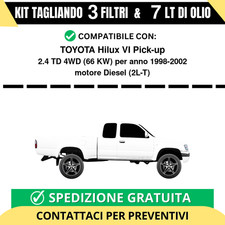 Tagliando per TOYOTA Hilux VI