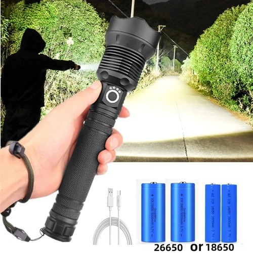 Torcia usb potente xhp70 - usb,