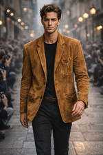 Blazer Longhi Parma pelle