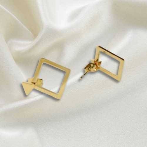 Orecchini oro kt con - orecchini, 18