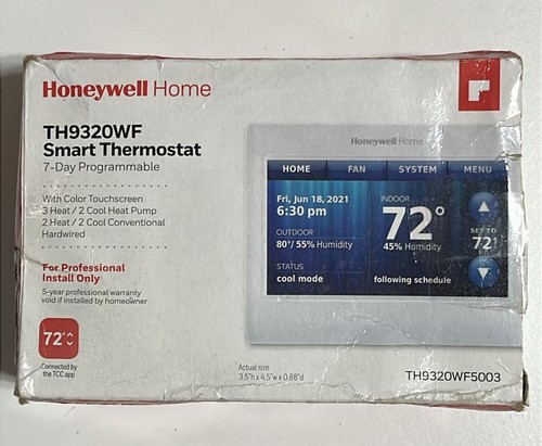 Honeywell rth9585wf1006 - honeywell,
