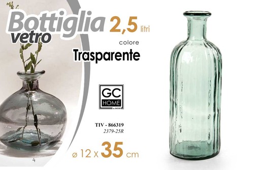Bottiglia fiori vaso - vaso, vetro