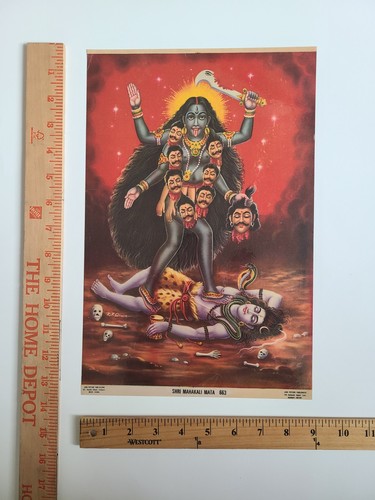Dea indù kali mata vintage - dea,