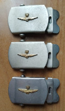 fibbie 3 cintura aeronautica militare italiana originali anni 70/80