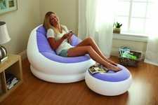 Poltrona gonfiabile con - poltrona,