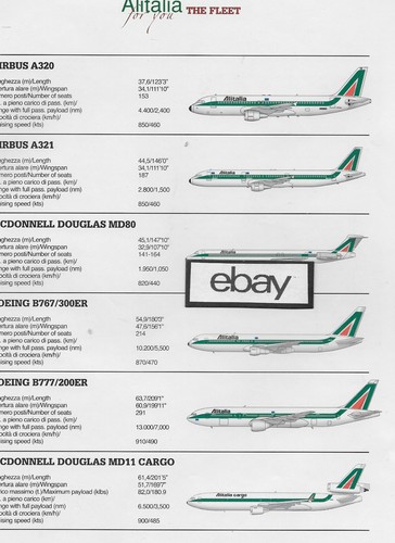 Alitalia 2007 flotte - 2, pg