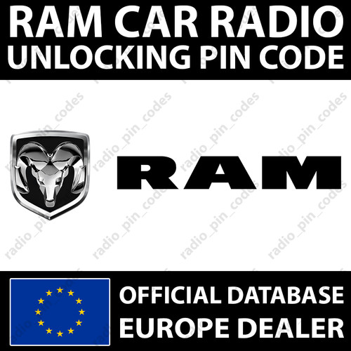 Pin sblocco ram radio codice - sblocco,