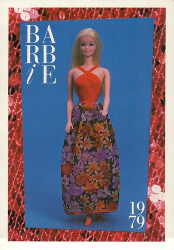 Barbie trading card moda - barbie,