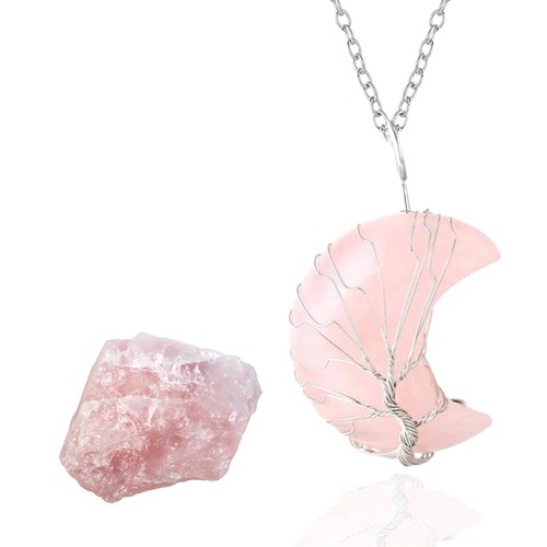 Collana pietra luna - pietra, di