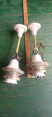 Coppia plafoniere gas - coppia, a