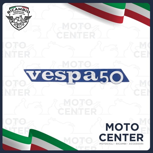 Targhetta vespa cofano - 50,