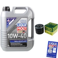 KIT TAGLIANDO FILTRO OLIO LIQUI MOLY 5L 10W-40 per Hyundai Accent III Stepsheck