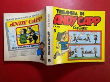 TRILOGIA DI ANDY CAPP n.5 Ed. Corno (1986) 3 Fumetti Reg Smythe Comics Box
