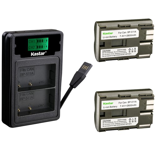 Kastar bp511 battery - +, charger