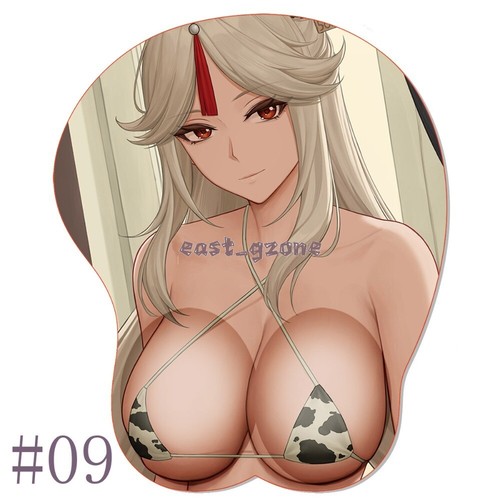 Mousepad genshin impact - impact, 3d