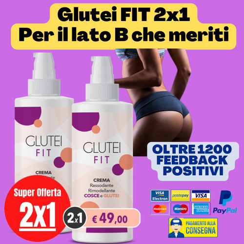 Glutei fit 2x1 originale crema - fit,