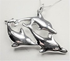 STERLING SILVER DOLPHIN