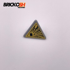 LEGO 892pb022 Road Sign 2x2