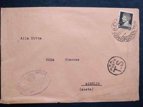 Busta italia regno timbro - italia,