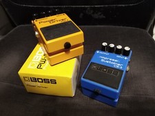 Vintage Boss CS3 compressor/sustainer + Boss PW2 Power Driver distortion