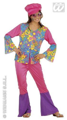 Costume hippie bambina - costume,