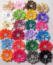 LOT 2 Appliques FLEUR SATIN